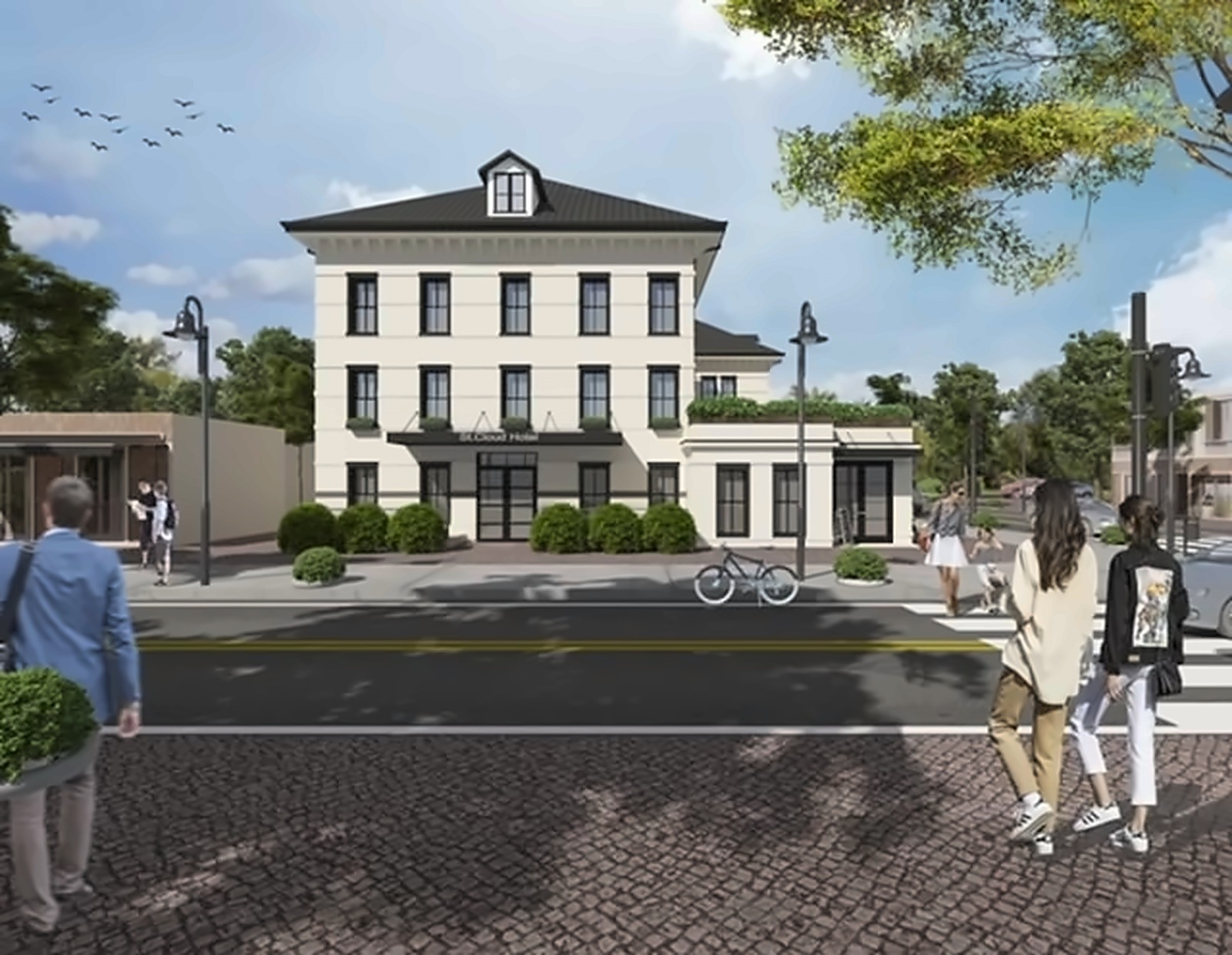 The St. Cloud Hotel, completion rendering